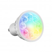 FUT103ZR Zigbee 3.0 + 2.4G 4W GU10 RGB+CCT MiLight Led Spotlight 100-240Vac