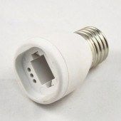 G24 to E27 LED Lamp Adapter Base Converter