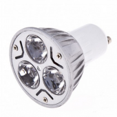LED Spotlight 3W GU10 3leds White/Warm White Led Lamp Bulb