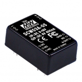 SCW03 3W Mean Well Regulated Single Output Converter Power Supply