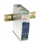 SDR-75 75W Mean Well Single Output Industrial DIN RAIL Power Supply