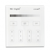 MiBoxer T1 Mi.Light Touch Panel Remote Controller 4-Zone Brightness Dimmer Led Decoder Control Dimmer Driver