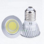 New COB 6W E27 Dimmable LED Spotlights 120 Angle Led Lamp
