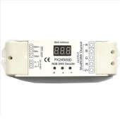 DMX512 12V 24V 4 Channels Constant Voltage Decoder Euchips Controller PX24500D