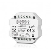 V4-S Skydance Led Controller 4CH*3A 12-24VDC Controller Flush or Surface Mounting