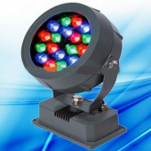 RGB 18W DMX Round LED Spotlight Programmable Project Light