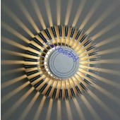 Sunflower Aluminum 3W Led Wall Lamp decor light AC 85-265V