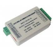 WS-DMX-RELAY-3CH 12v 3ch Relays Dmx512 3P led Decoder Dimmer